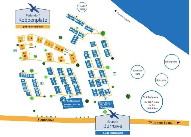 Feriendorf Robbenplatte Burhave 2 المظهر الخارجي الصورة